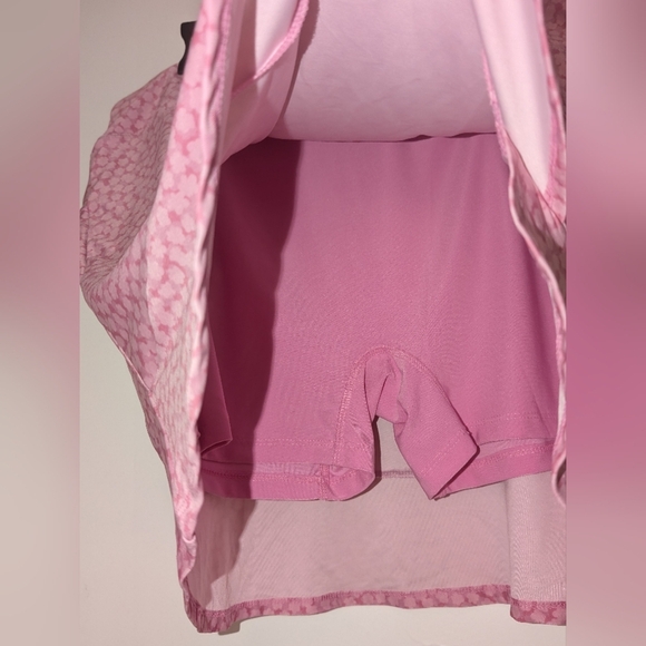 Etonic Pink Patterned Floral Mini Skirt - Picture 11 of 11